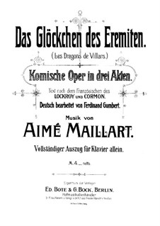 Das Glöckchen des Eremiten: Für Klavier by Aimé Maillart