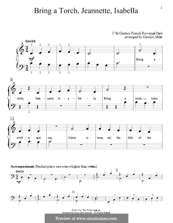 Piano version: Educational notes by folklore