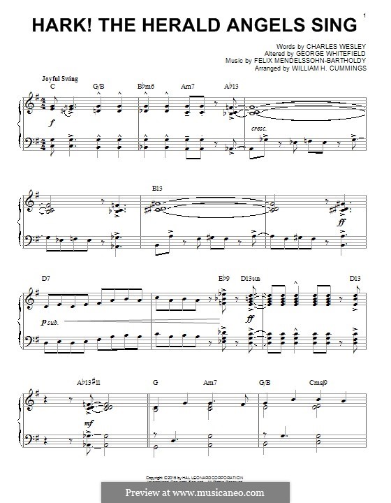 Piano version: Für einen Interpreten by Felix Mendelssohn-Bartholdy