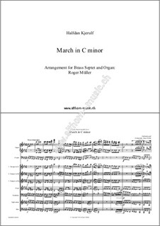 March in C minor: March in C minor by Halfdan Kjerulf