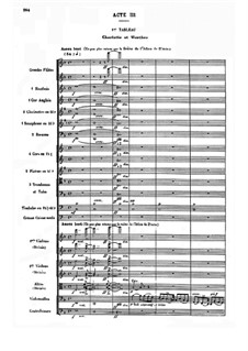 Werther: Akt III, Bild I by Jules Massenet