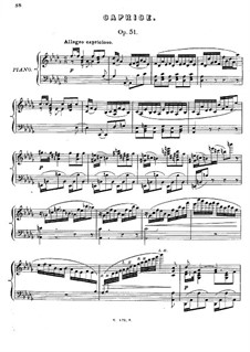 Sechs Stücke, Op.51: Nr.4 Caprice by Anton Rubinstein