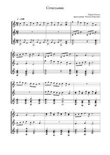 Chistmas eve (Trio): Vollpartitur by Sergej Kolgan