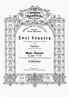 Zwei Capriccios, Op.47: Vollsammlung by Muzio Clementi