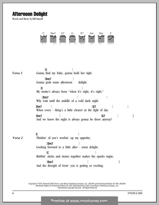 Hummingbird: Text und Akkorde by Bill Danoff