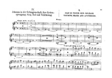 Jeanne d'Arc, Op.19: Teil IV, für Klavier, vierhändig by Moritz Moszkowski