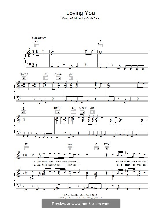 Loving You von C. Rea Noten auf MusicaNeo