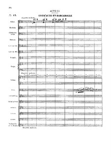 Vollständige Oper: Akt III by Jacques Offenbach