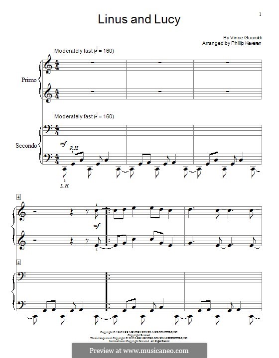 Piano version: Für einen Interpreten by Vince Guaraldi