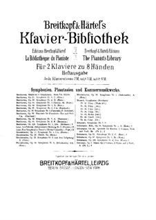 Symphonische Dichtung Nr.3 'Les préludes' für Orchester, S.97: Version für zwei Klaviere, achthändig – Klavierstimme  I by Franz Liszt