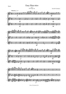 15 easy flute trios: No.9 The King's Joy by folklore