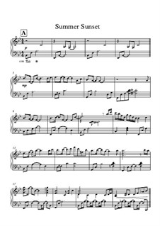 Summer Sunset: Summer Sunset by Esther Lihj