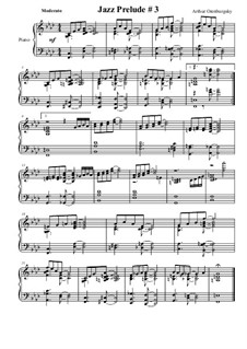 Jazz Prelude No.3: Jazz Prelude No.3 by Arthur Orenburgsky