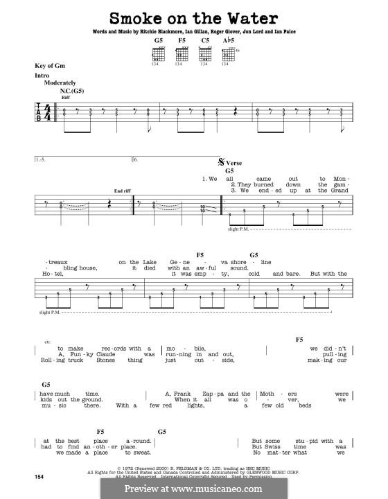 Instrumental version: Für Gitarre by Ian Gillan, Ian Paice, Jon Lord, Ritchie Blackmore, Roger Glover