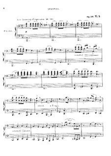 Studien in kanonischer Form, Op.56: Nr.2, für Klavier, vierhändig by Robert Schumann