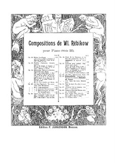 Aus dem Tagebuche, Op.33: Nr.6 Dans le bosquet de roses by Wladimir Rebikow