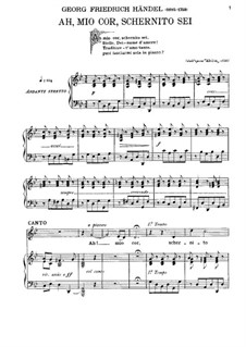 Alcina, HWV 34: Ah! mio cor, schernito sei by Georg Friedrich Händel