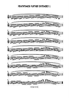 Pentatonics Extended and Ascending Fourths For Trumpet: Pentatonics Extended and Ascending Fourths For Trumpet by Richard Iles