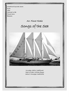Songs of the Sea: For wind quintet by William Boyce, folklore