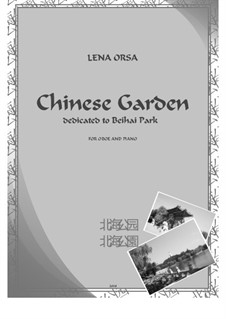 Chinese Garden: Für Oboe und Klavier by Lena Orsa