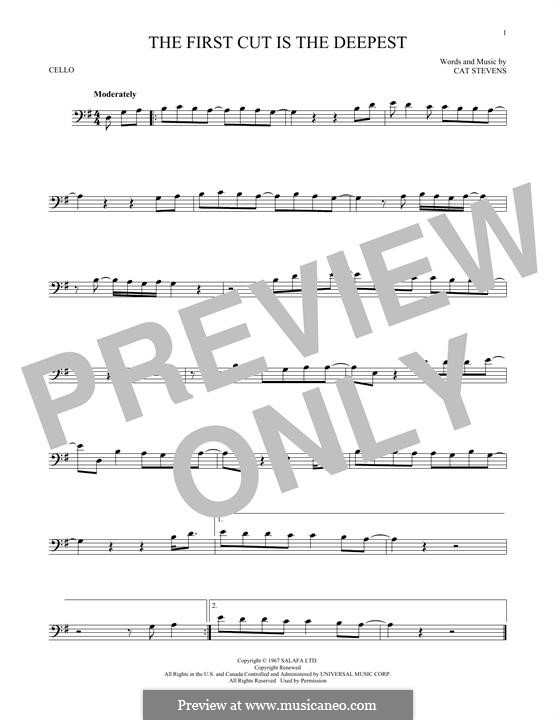 The First Cut Is the Deepest: Für Cello by Cat Stevens
