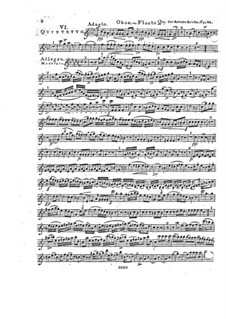 Holzbläserquintett in F-Dur, Op.88 No.6: Oboenstimme by Anton Reicha