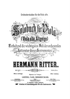 Solobuch für Viola: Buch II by Hermann Ritter