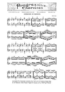 Exercises in Crossing for Piano: Exercises in Crossing for Piano by Leopold Godowsky