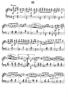 Polnische Nationaltänze, Op.3: Tanz Nr.3 by Xaver Scharwenka