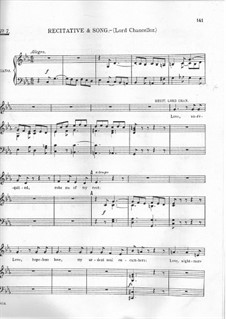 Iolanthe: Love, unrequited, robs me of my rest by Arthur Sullivan