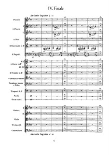 Sinfonie Nr.1 in g-Moll 'Winterträume', TH 24 Op.13: Teil IV by Pjotr Tschaikowski