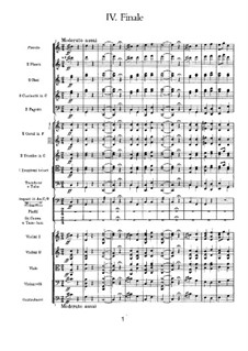 Teil IV: Partitur by Pjotr Tschaikowski