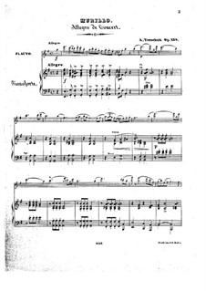 Murillo, Op.138: Für Flöte und Piano by Adolf Terschak