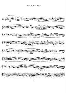 Vierundzwanzig Etüden für Cello, Op.38: Etüden Nr.13-24 by Friedrich Grützmacher