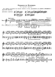 Fragment from Concert: Fragment from Concert by Antonio Vivaldi