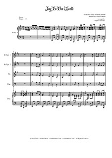 Ensemble version: Für Blechblasquartett by Georg Friedrich Händel