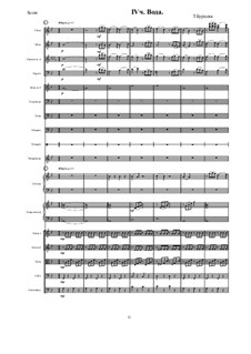 Сюита 'Четыре стихии' для симфонического оркестра: Часть 4. Вода by Tatyana Burcheva