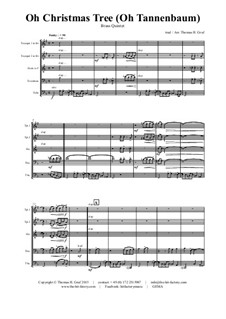 Vocal-instrumental version: Für Blechblasquintett by folklore