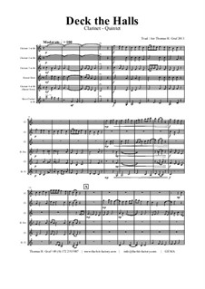 Chamber version: For clarinet quintet by folklore