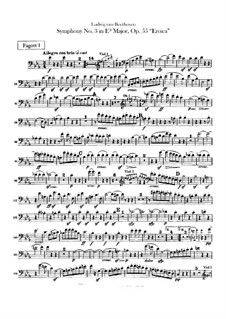 Vollständiger Satz: Fagottstimmen by Ludwig van Beethoven