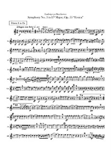 Vollständiger Satz: Hörnerstimmen by Ludwig van Beethoven