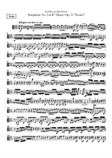 Vollständiger Satz: Bratschenstimmen by Ludwig van Beethoven