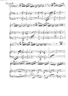 L'école moderne. Eight Etudes for Violin, Op.10: Nr.5 Alla Saltarella, für Violine und Klavier by Henryk Wieniawski