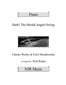 Piano version: Für einen Interpreten by Felix Mendelssohn-Bartholdy