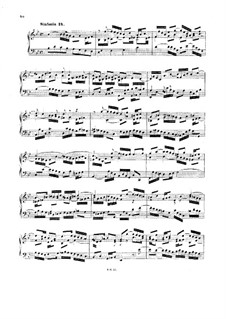 Nr.14 in B-dur, BWV 800: Für Cembalo by Johann Sebastian Bach