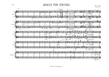 Adagio for Strings: Adagio for Strings by Wim Lasoen