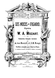Vollständige Oper: Für Solisten, Chor und Klavier by Wolfgang Amadeus Mozart