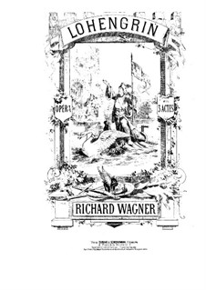 Vollständiger Oper: Klavierauszug mit Singstimmen (Französischer Text) by Richard Wagner