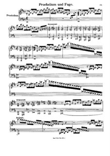 Sechs Präludien und Fugen für Cembalo (oder Klavier): Präludium und Fuge Nr.4 in D-Dur by Johann Georg Albrechtsberger