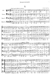 Au temps heureux que ma ieune ignorance: Au temps heureux que ma ieune ignorance by Jakob Arcadelt